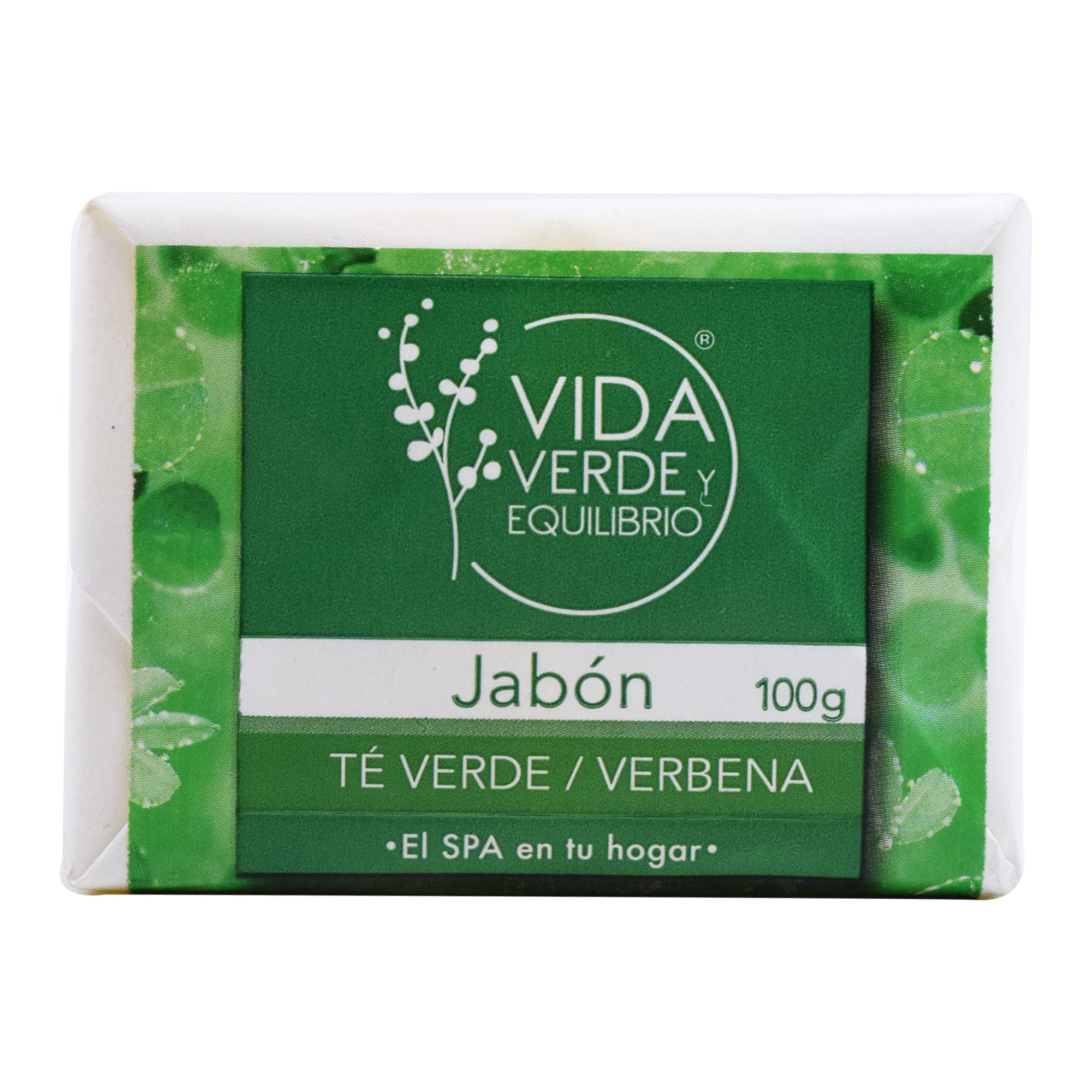 Jabon Artesanal Te Verde Verbena 100 G