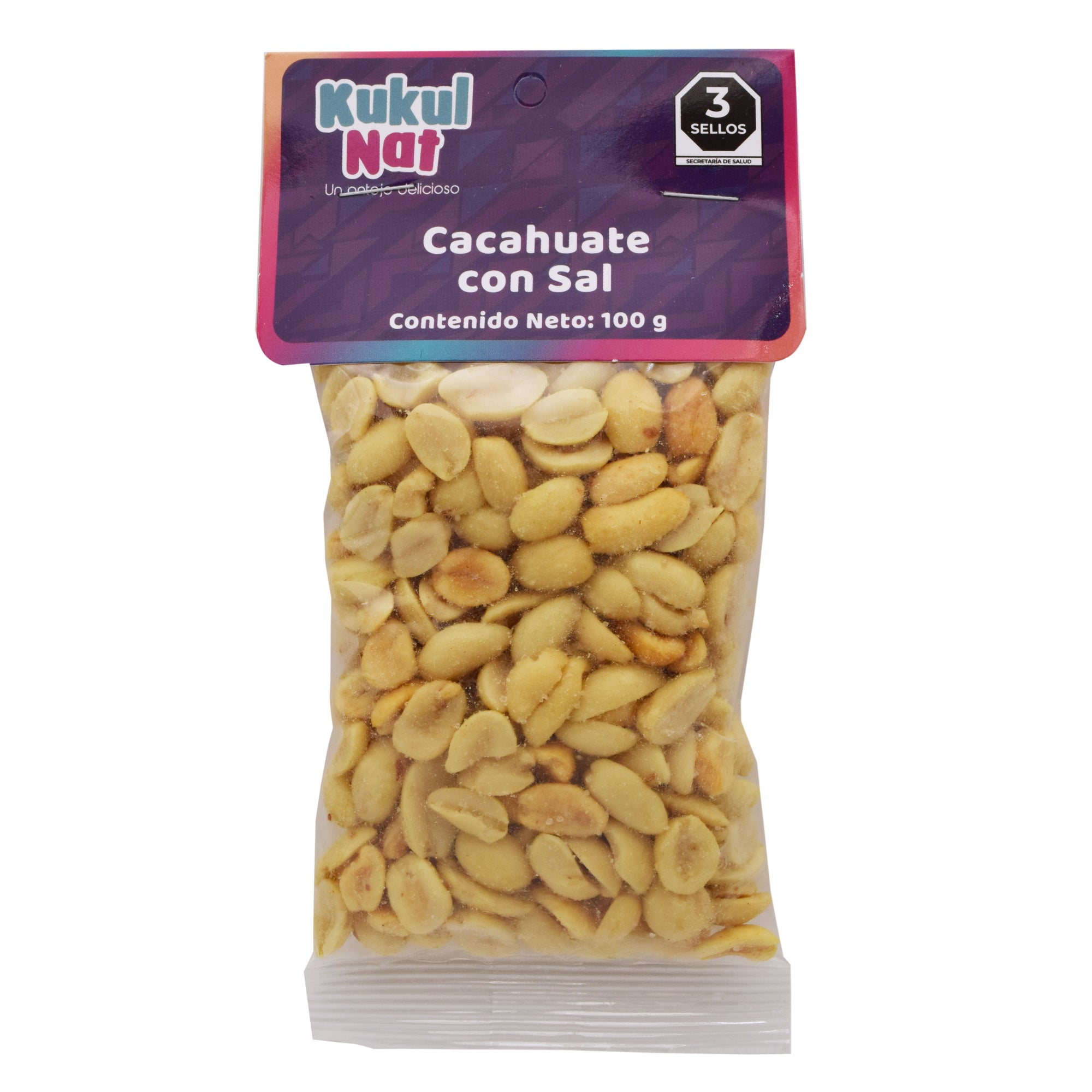 CACAHUATE CON SAL 100 G