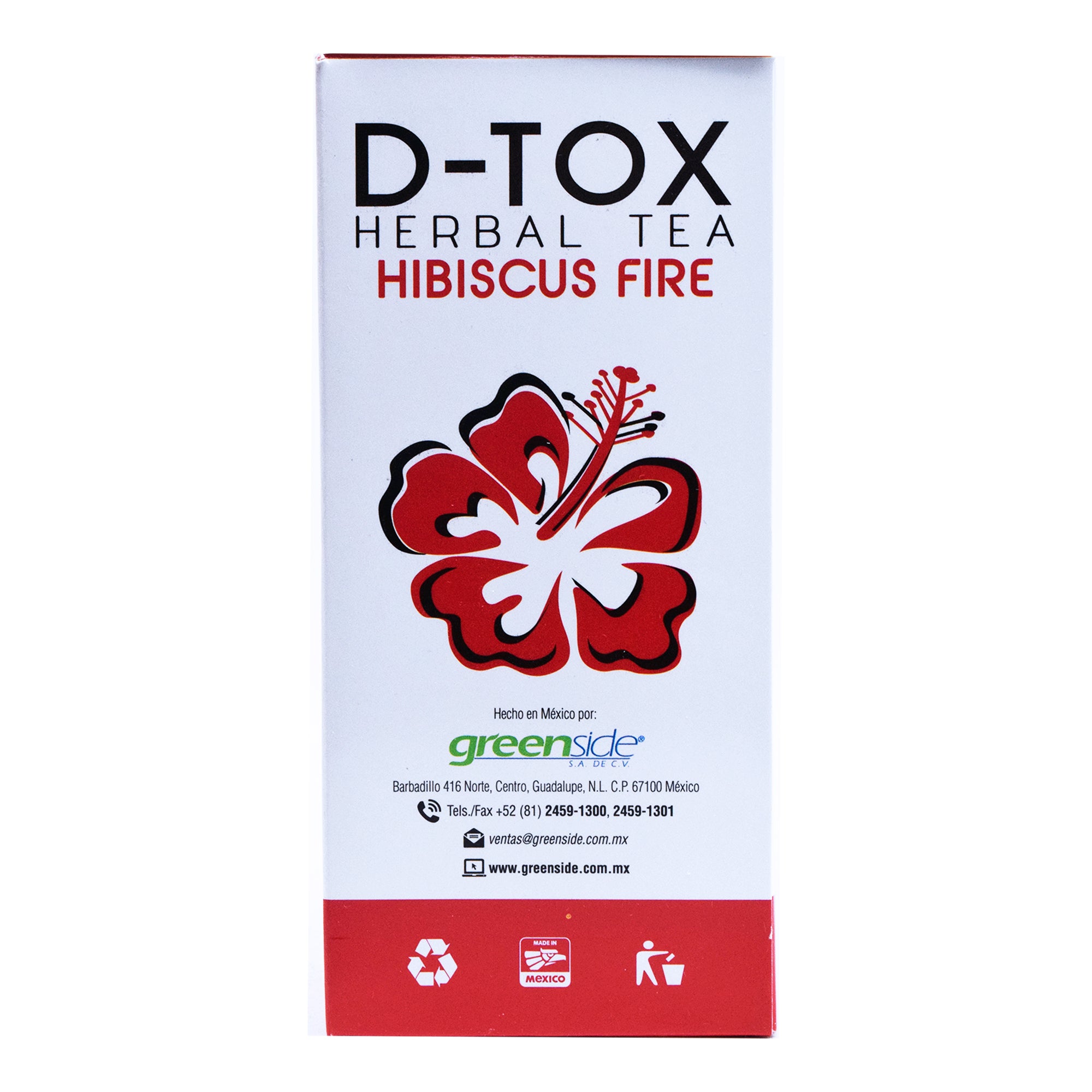 DETOX HINISCUS FIRE 20 BOLSITAS
