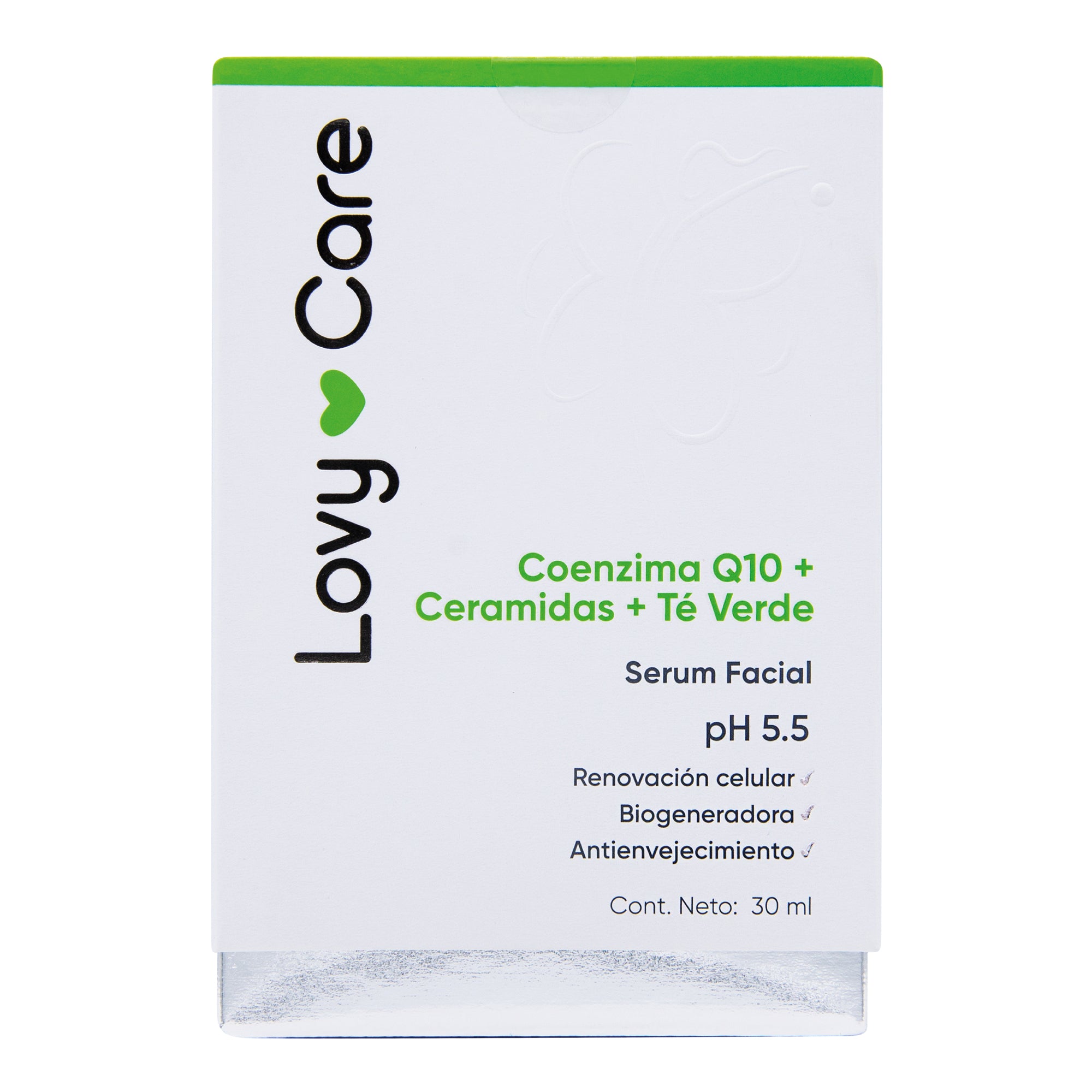 Serum facial coenzima q10 ceramidas te verde 30 ml