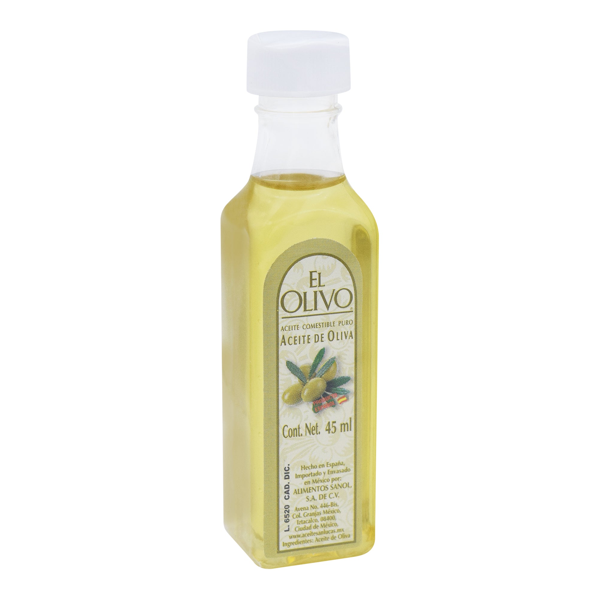Aceite de oliva 45 ml (PAQUETE 12)