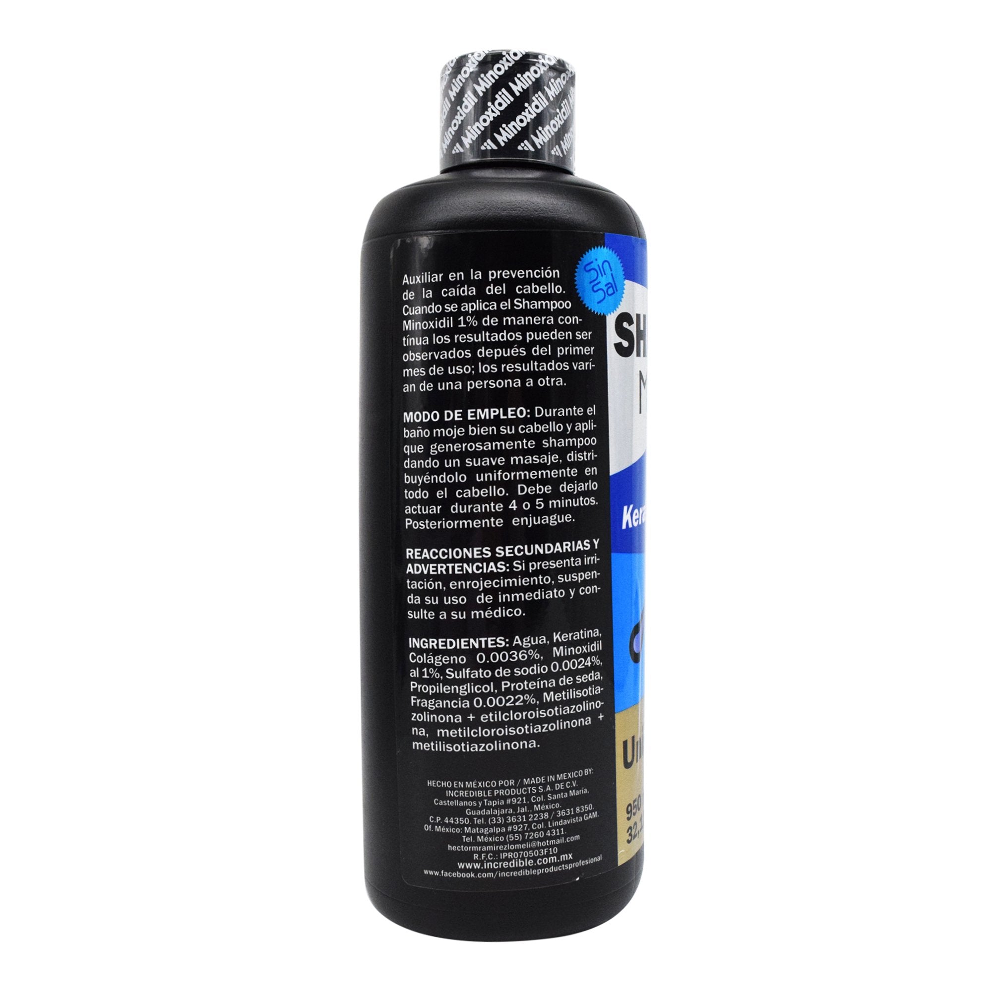 Shampoo Minoxidil 950 Ml