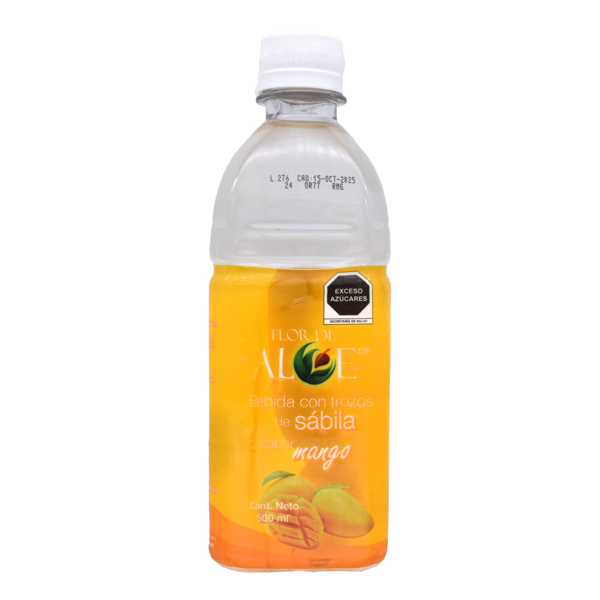 Bebida Con Trozos De Sabila Sab Mango 500 Ml