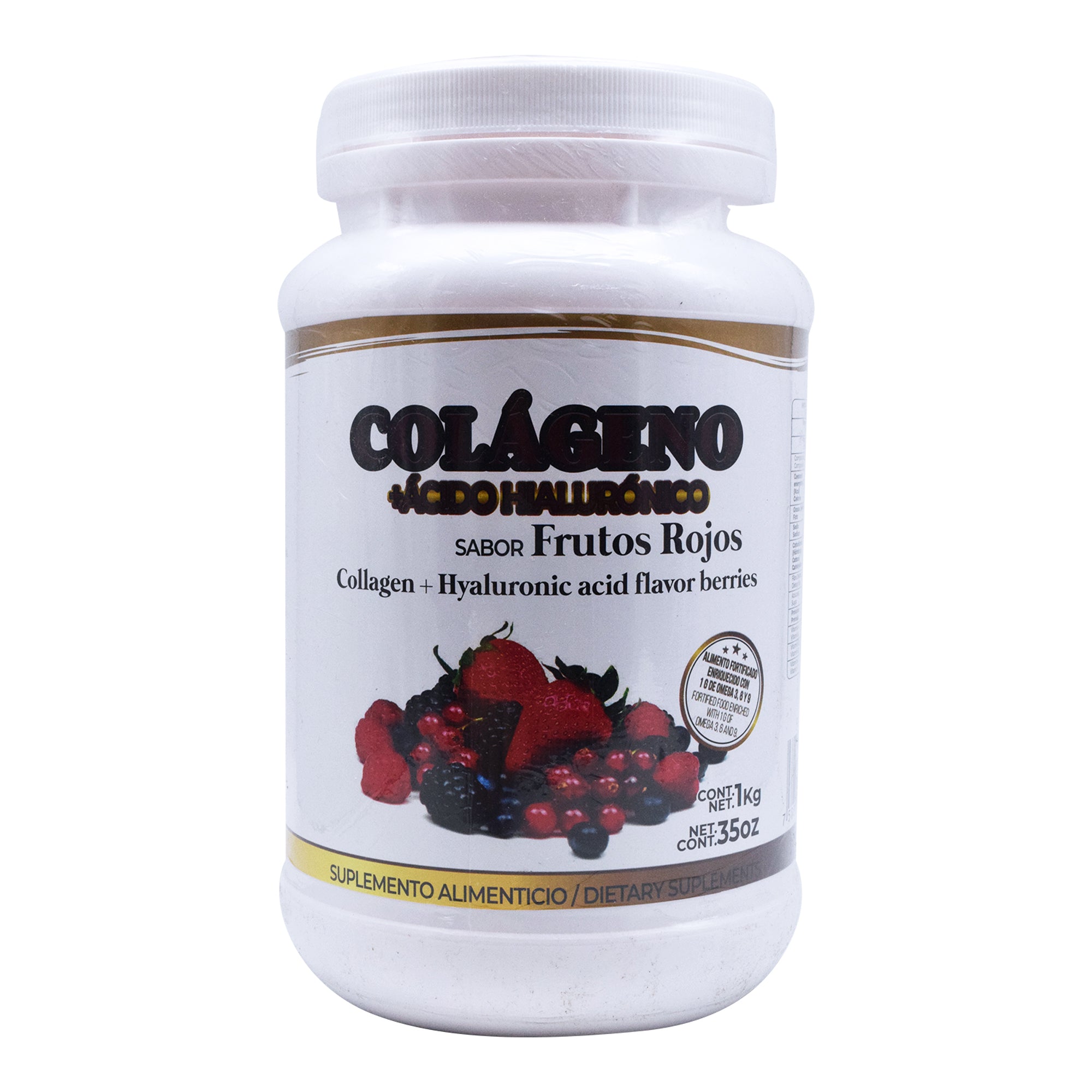 Colageno Y Acido Hialuronico Frutos Rojos 1 Kg