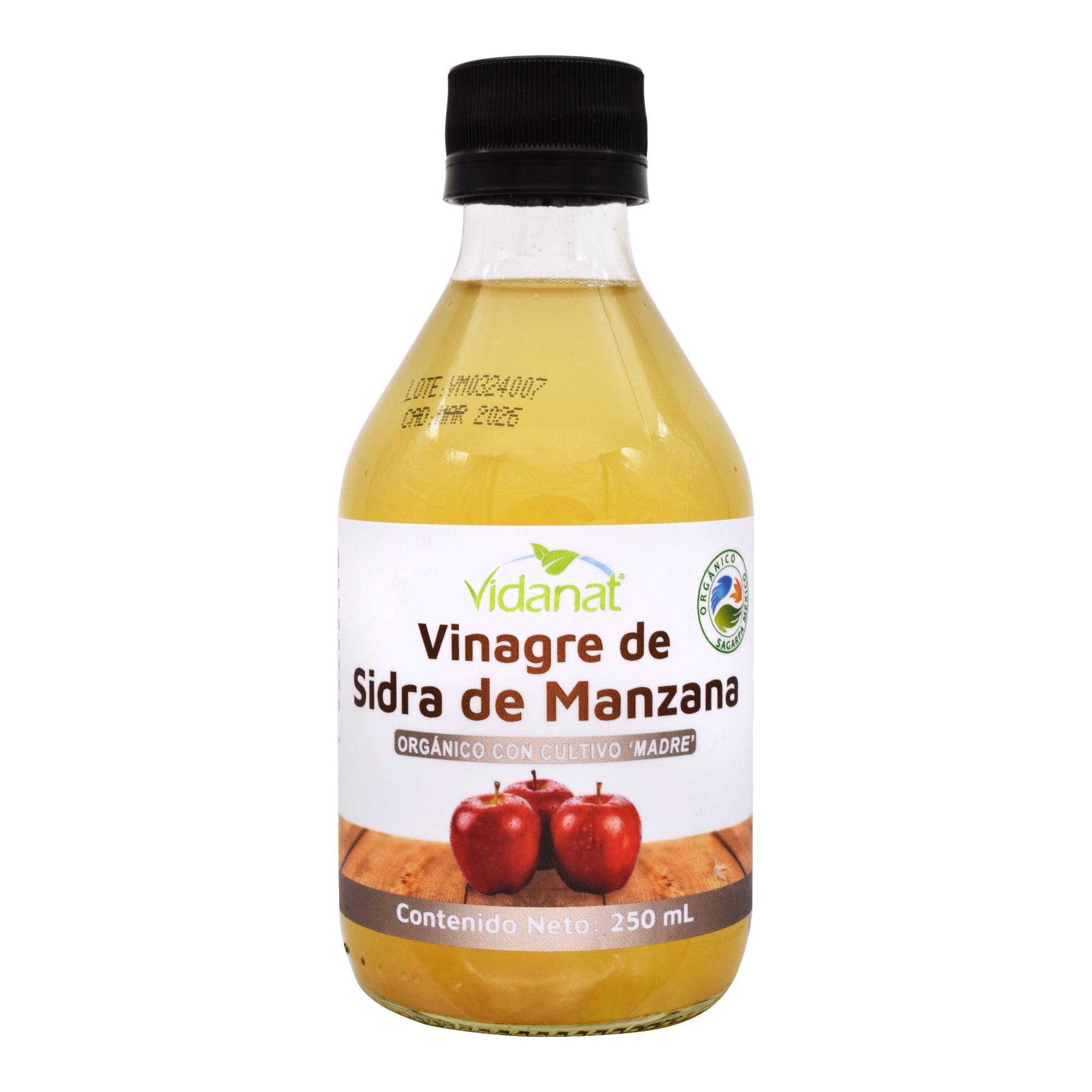 Vinagre de sidra de  manzana 250 ml