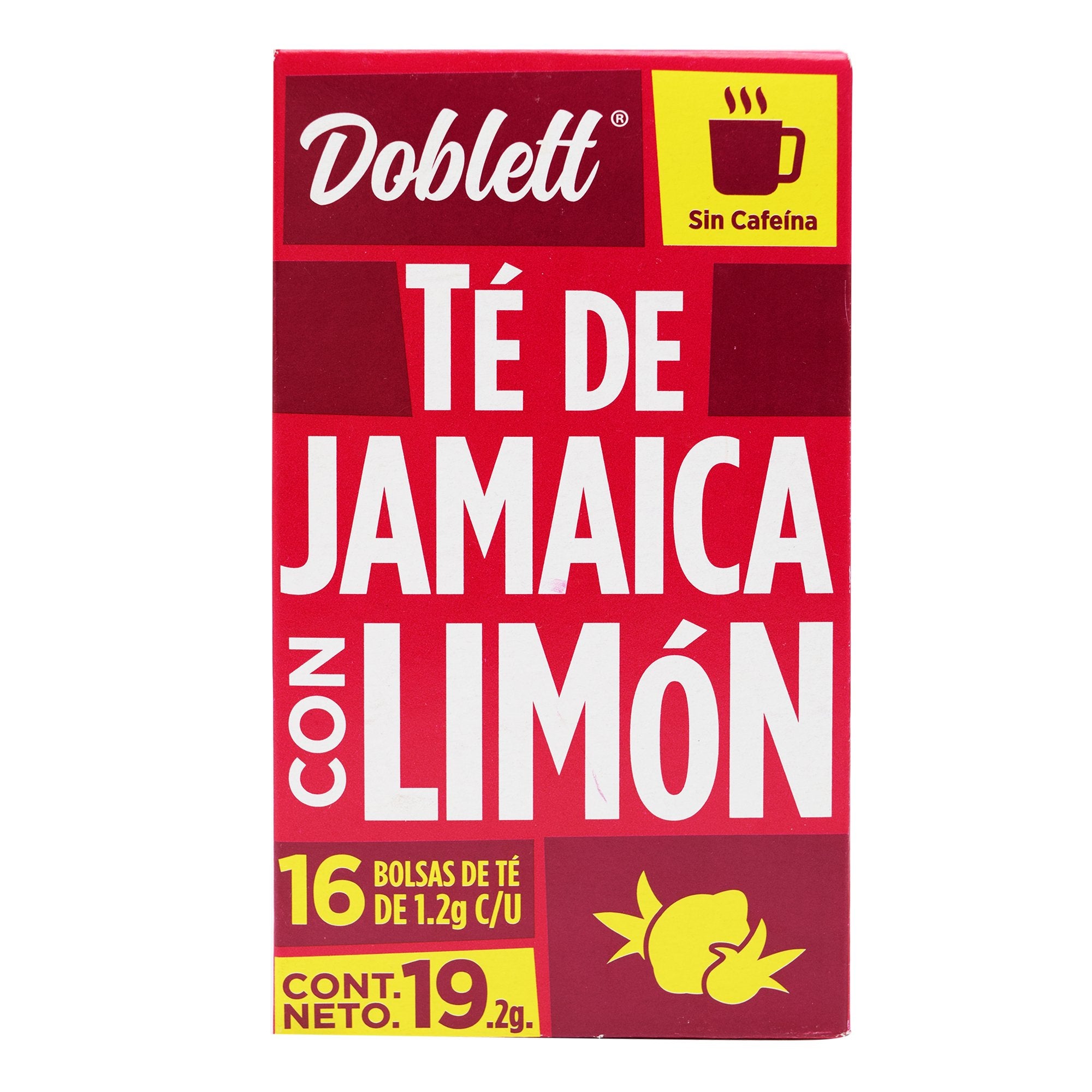 Te De Jamaica Con Limon 19 G