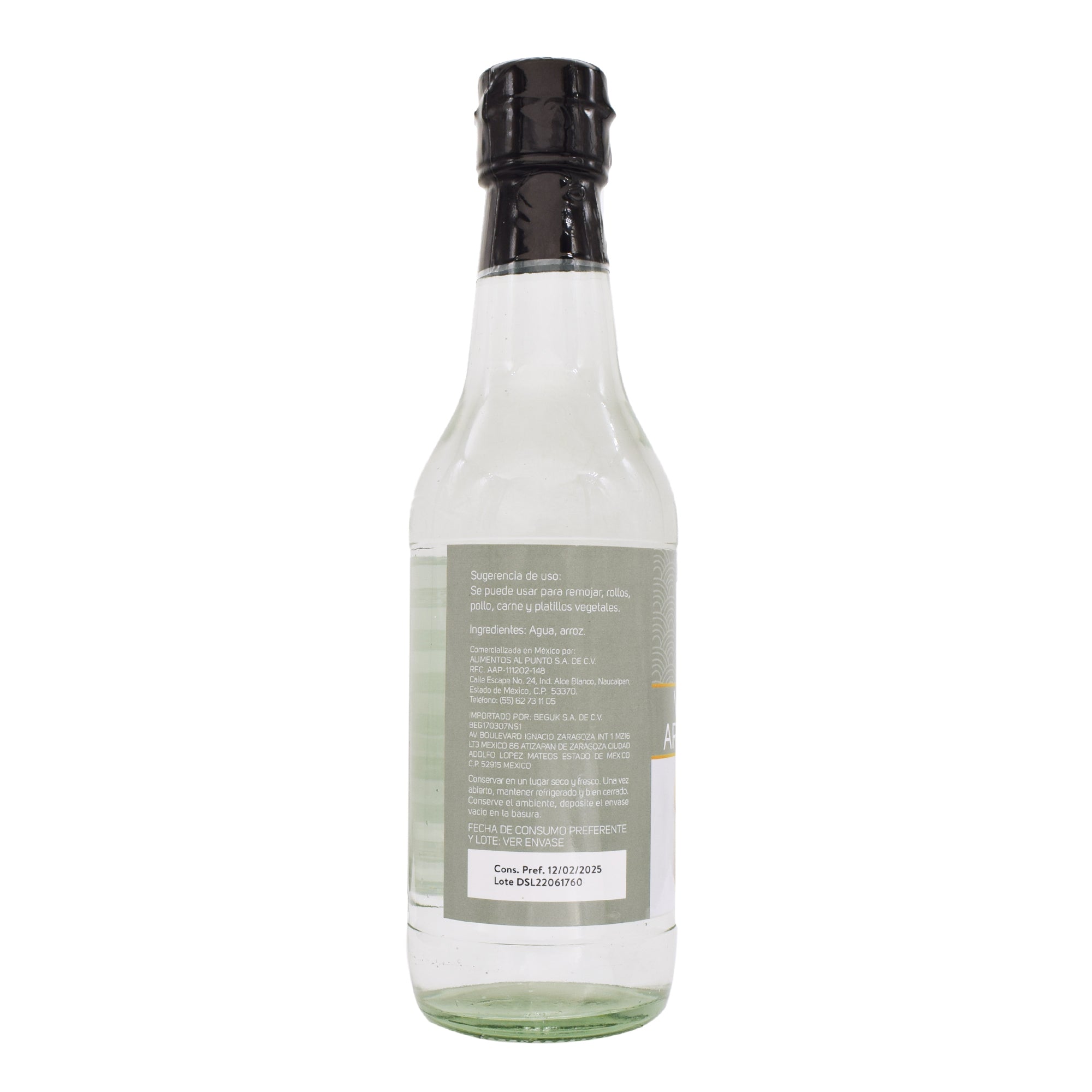 Vinagre De Arroz Blanco 300 Ml