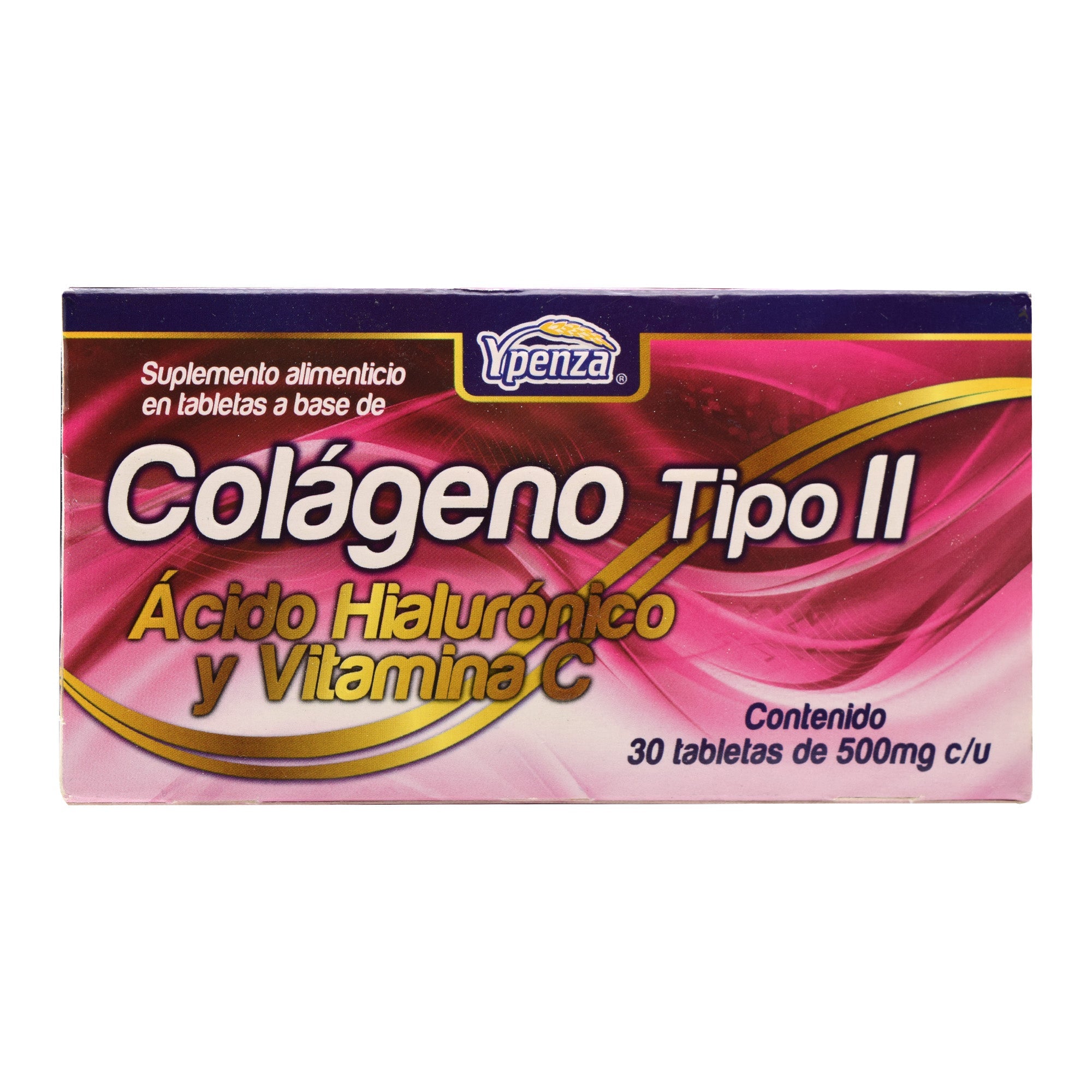 Colageno Tipo Ii Acido Hialuronico Y Vitamina C 30 Tab
