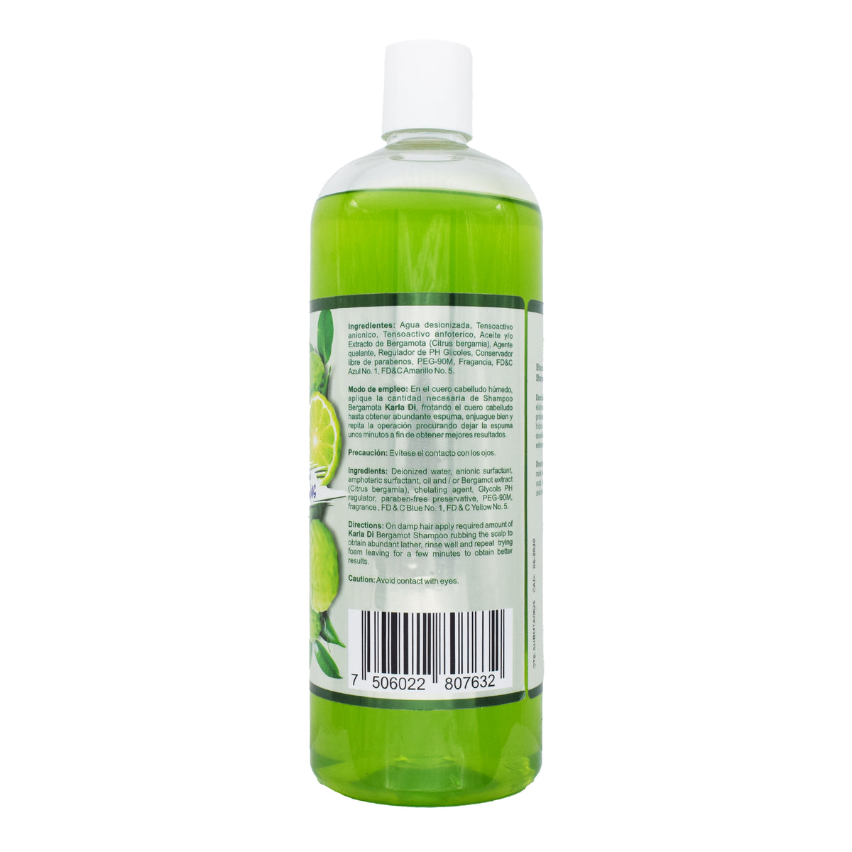 Shampoo Bergamota 1 L