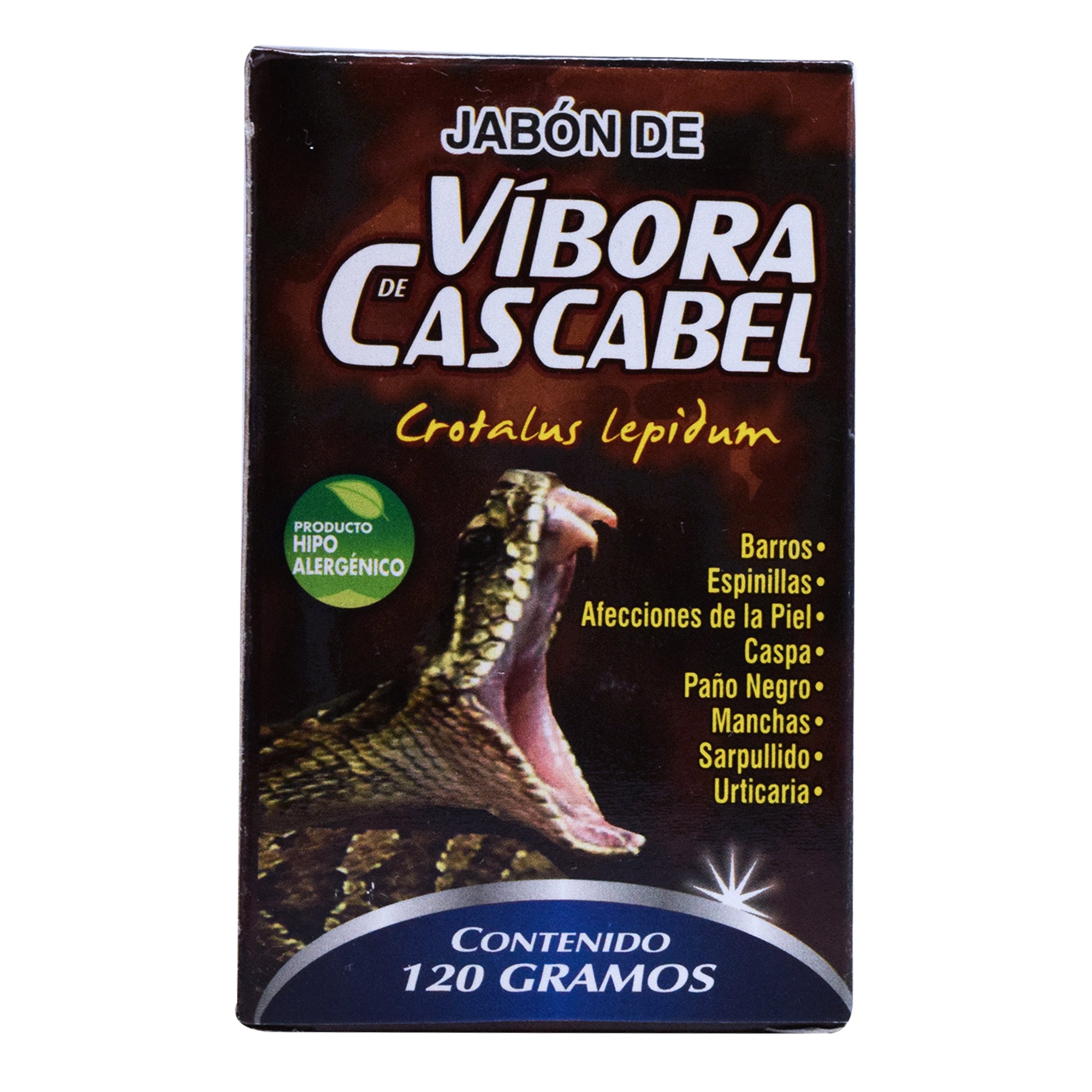 JABON DE VIBORA DE CASCABEL 120 G
