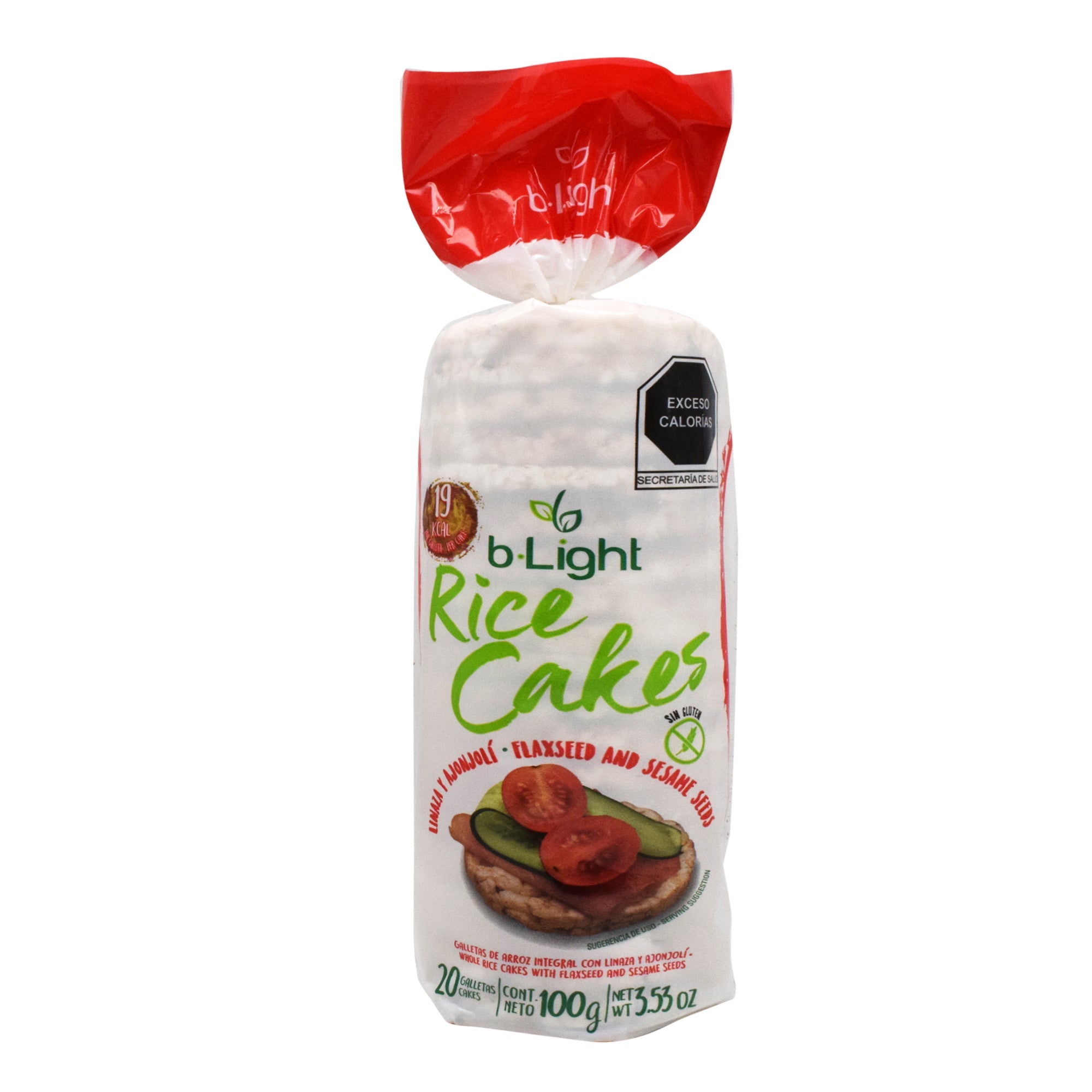 Galleta de arroz sab linaza y ajonjoli 100 g